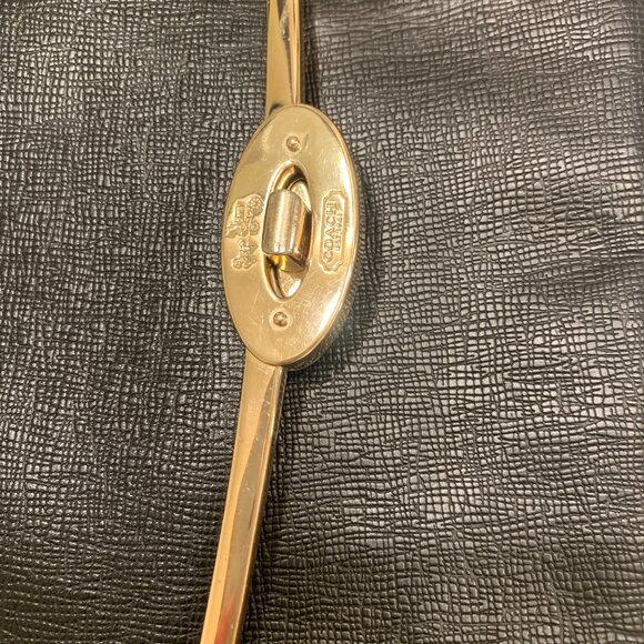 COACH MADISON CLUTCH IN TEXTURED LEATHER LI BLACK F25240 - Picture 16 of 16